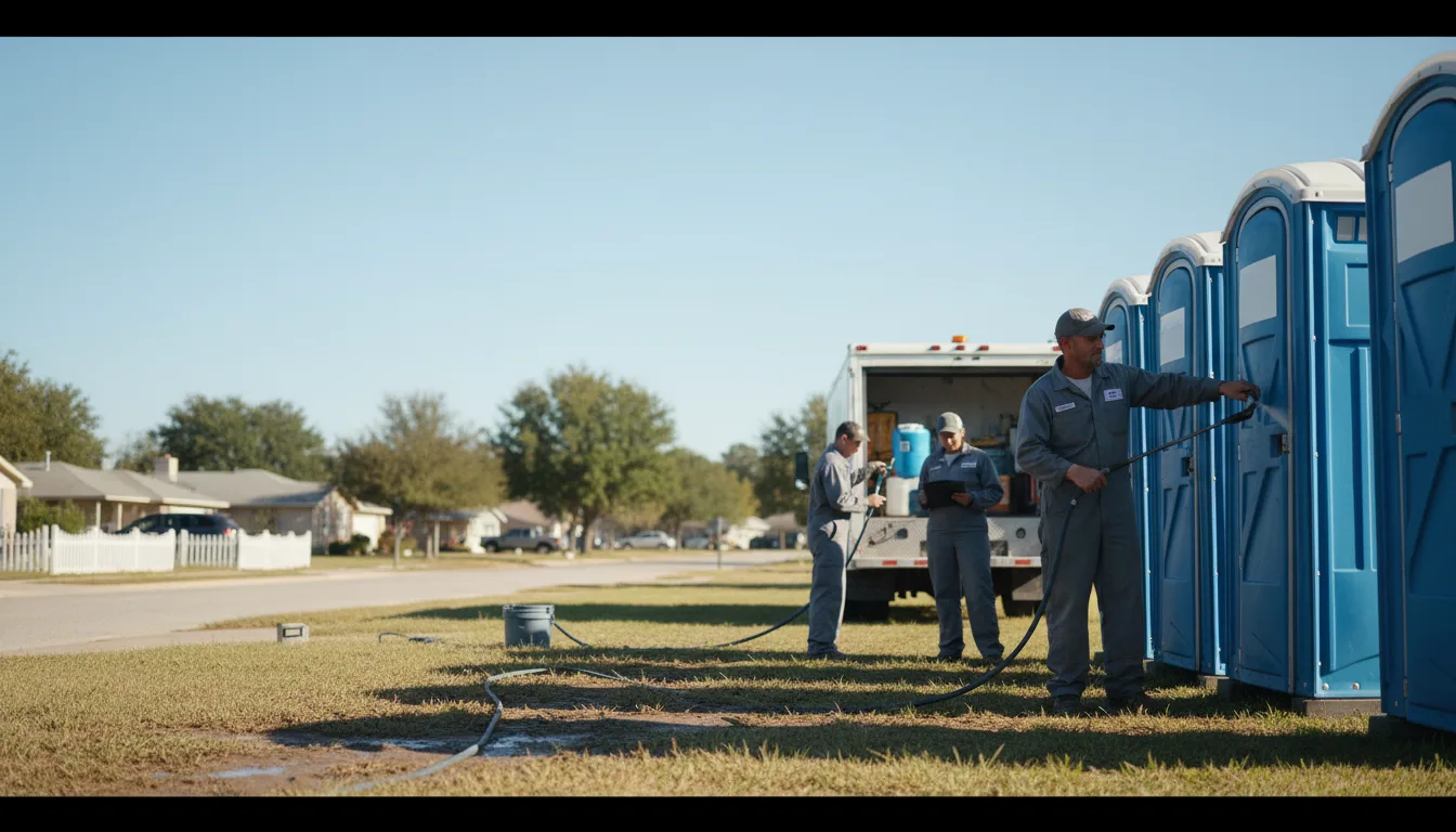 Long-Term Portable Toilet Rental in Lake Village, AR near me